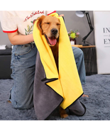 Dog Towel for Large Dogs Super Absorbent Microfiber Dog Bath Towel for D... - $20.20