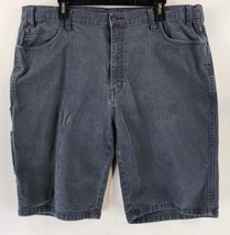 Dickies Shorts Mens 40 Blue Distressed Worn Workwear Cargo Pockets - £14.00 GBP