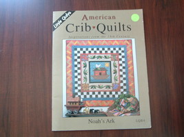 Little Quilts pattern book American crib quilts Noah&#39;s Ark pattern  - $19.75