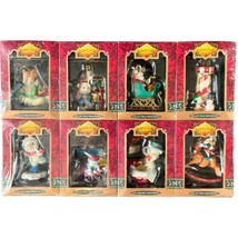 Matrix Christmas Traditions Plastic Ornaments Lot of 8 Mouse Mice Snowman Etc. - $23.38