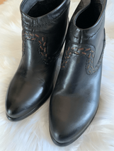 UGG black booties Leather Y2K size 6.5 - $74.25