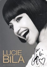 Lucie Bila Czech Republic Pop Musical Singer Hand Signed Photo - £7.02 GBP