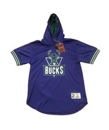 Mitchell &amp; Ness Milwaukee Bucks Hardwood Classics Unbeaten Hoodie T-Shir... - €42,85 EUR