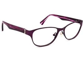 Halo Women&#39;s Eyeglasses 37 PUR DMP Purple Full Rim Frame Italy 53[]16 135 - $468.48 MXN
