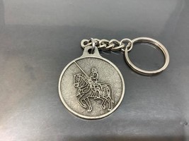 C ASIN O Charlevoix Promo Keyring Armed Knight Keychain Chevalier Armé Porte-Clé - £7.55 GBP