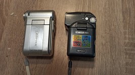 2 vintage digital cameras. work, but no chargers - $32.67