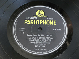 The Beatles &quot; HELP&quot; 1969 UK Original STEREO PCS 3071 British Invasion LP... - £302.87 GBP