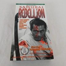 Samurai Rebellion 1967 VHS 1997 Letterbox English Subtitles Toshiro Mifune - £7.72 GBP