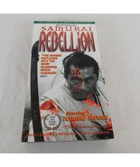Samurai Rebellion 1967 VHS 1997 Letterbox English Subtitles Toshiro Mifune - £7.67 GBP