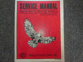 1985 1986 1987 Harley Davidson FX Softail Models Service Repair Shop Manual - £170.54 GBP