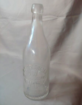 Blob Top Bottle Pan American AW Bottling Works New York Quart 1890s 11&quot; - £39.47 GBP