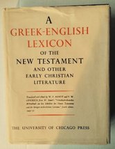 A Greek-English Lexicon of the New Testament and Other Early Christian Literatur - £37.59 GBP