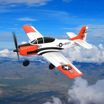 Machine Mini T-28 Trojan EPP 400mm Wingspan 2.4G 6-Axis Gyro RC Airplane... - $117.81