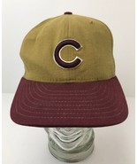 Vintage Chicago Cubs Hat Commemorative Color MLB Logo Fitted Cap Sz. 6 7... - $39.55