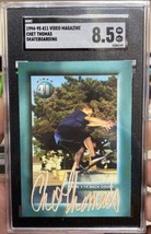 1994-95 411 Video Magazine Chet Thomas SGC 8.5 Skateboard Trading Card 4... - $98.99