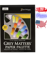 Jack Richeson Grey Matters Paper Palette 12 by 16-Inch 50 Sheets Color M... - $365.55 MXN