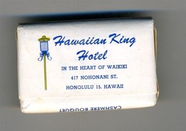 The Hawaiian King Hotel Soap Waikiki Honolulu Hawaii Interisland Resorts  - £9.27 GBP