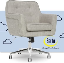 Ergonomic Home Office Chair From Serta With Memory Foam Cushioning, A Base - £250.35 GBP