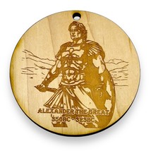 Ornament - Alexander the Great Raw Wood - £9.51 GBP