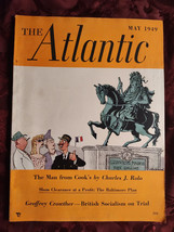 ATLANTIC May 1949 Raoul Roussy De Sales Charles J. Rolo Monica Stirling   - £12.73 GBP
