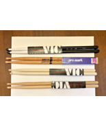 4 Sets Drumsticks Vic Firth Adrian Young Pro-Mark Hickory XL Pre-Owned M... - £35.94 GBP