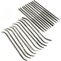 Needle Riffler Curved Files Model Building Modeling Sculpting Design Tools 20Pcs - $24.50