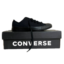 Converse All Star Low Top Chuck Taylor Black Womens Size 8 / Mens Size 6... - £58.55 GBP