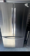 Refrigerator Stainless 28 cu. ft. Large Capacity 3-Door French Door RF28T5001SR - £750.27 GBP