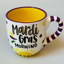 Kalyn Dunks for GLORY HAUS Coffee Cup “Mardi Gras Morning” - £16.51 GBP