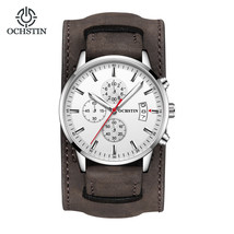  Men&#39;s Quartz Watch - Waterproof Chronograph Wristwatch LK684671834604 - £37.92 GBP