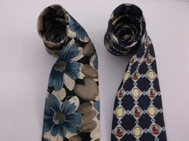 SET 2 SILK TIES INSPIRE CAMP HELAMAN AND HUNTING HORN NWOTIP - $14.99