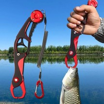 Portable Aluminum Fish Lip Grip Light Fishing Gripper Tool 50kg Loading Pliers - £19.77 GBP