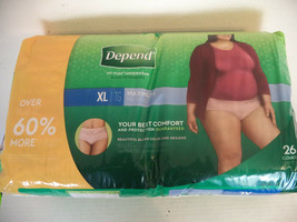 Depend Fit-Flex Underwear For Women - X Large. 26 Count. - $23.27