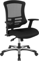 Flash Furniture Executive High Back Black Mesh Swivel Chair With Molded Foam - £222.73 GBP