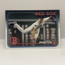 2024 Topps Series 1 Baseball Nick Pivetta Base #17 Boston Red Sox - £1.57 GBP