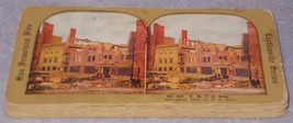 Stereoscope Stereo View Cards San Francisco Quake and Fire Color Set 1906 - £39.50 GBP