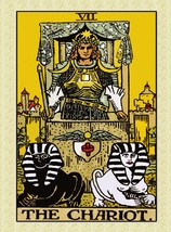 Decoration Poster from Vintage Tarot Card.Chariot.Egypt.Home Wall Decor.11389 - £13.39 GBP+