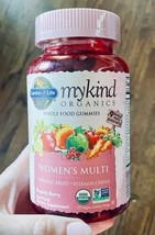 Garden of Life Mykind Organics Women&#39;s Gummy Multi - Berry 120 Gummies ex 12/24 - £22.95 GBP