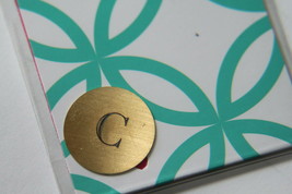 Origami Owl Living Locket Plates Medium (New) Gold Inscription C - $11.80