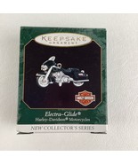 Hallmark Christmas Tree Ornament Harley Davidson Motorcycles Electra-Gli... - $278.40 MXN