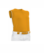 Champro Brand ~ Women&#39;s Size Large ~ Sleeveless ~ Fastpitch Jersey ~ Gol... - $25.26 CAD