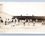 RPPC Military Volleyball Game 1910s UNP Postcard N7 - $15.79