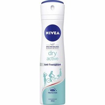 Nivea Dry Active Anti-Transpirant Spray 150ml- -FREE Shipping - $9.41
