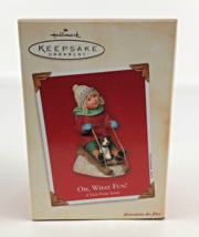 Hallmark Keepsake Christmas Ornament Visit From Santa Oh What Fun Vintag... - £15.73 GBP