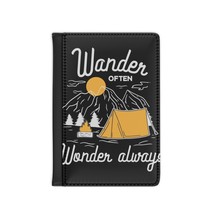 Personalized Wanderlust Passport Cover for Adventure Seekers with RFID Protectio - £23.17 GBP