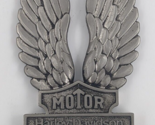 Vintage HARLEY DAVIDSON Sissy Bar Winged Emblem Backrest Insert - $143.27