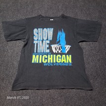 VTG University of Michigan Wolverines T Shirt Show Time Youth Teen Mediu... - $18.47