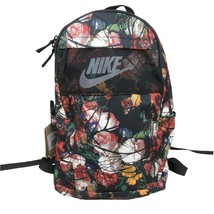 Nike Elemental Backpack School Travel Bag Floral Black (21L) NEW DZ2813-010 - £31.41 GBP
