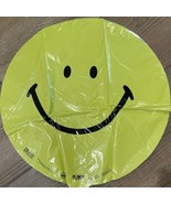 Classic Balloon Corp Vintage 1990s Mylar Smiley Face 18&quot; Balloon Party G... - $9.72