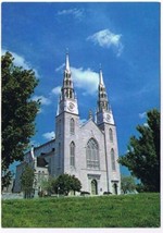 Ottawa Ontario Postcard Notre Dame Cathedral Basilica Cornerstone 1841 - £2.33 GBP